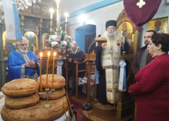 Ο Εσπερινός της εορτής του Ευαγγελισμού, στο Σαγκρί Νάξου