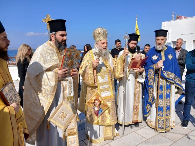 Η Κυριακή της Ορθοδοξίας στην Παντάνασσα της Νάξου