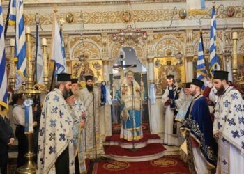 Ο εορτασμός της 25ης Μαρτίου στη Νάξο