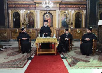 Ιερατική Σύναξη στην Ι.Μ. Θεσσαλιώτιδος