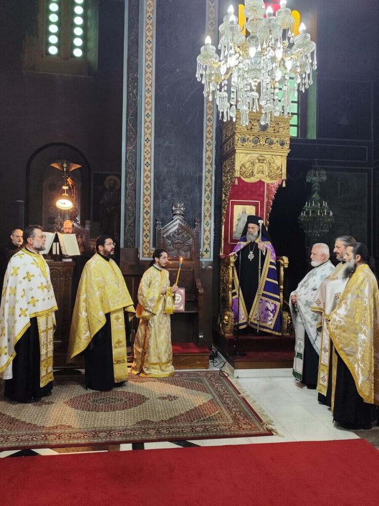 Ε΄ Κατανυκτικός Εσπερινός στον Ι.Μ.Ν. Αγίων Κωνσταντίνου και Ελένης Καρδίτσης