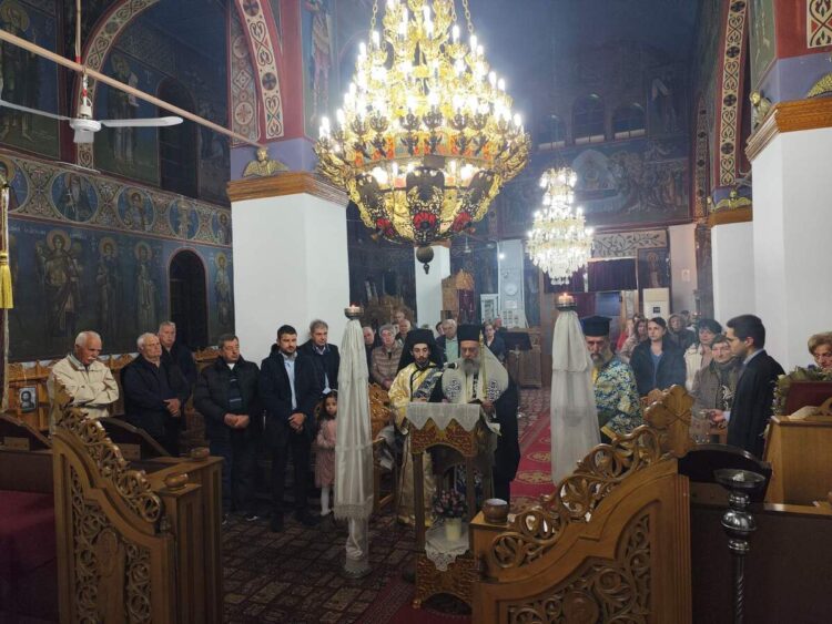 Γ΄ Στάση Των Χαιρετισμών προς την Κυρία Θεοτόκο στον Ι.Ν. Ευαγγελιστρίας Μασχολουρίου