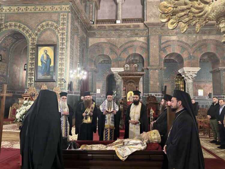 Ο ΜΗΤΡΟΠΟΛΙΤΗΣ ΚΙΤΡΟΥΣ ΓΕΩΡΓΙΟΣ ΤΕΛΕΣΕ ΤΡΙΣΑΓΙΟ  ΣΤΟΝ ΜΗΤΡΟΠΟΛΙΤΗ ΑΝΘΙΜΟ