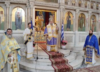 Η Εορτή του Ευαγγελισμού της Θεοτόκου στον Άγιο Αχίλλιο Λαρίσης