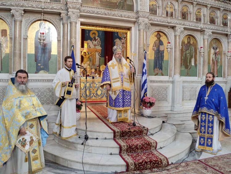 Η Εορτή του Ευαγγελισμού της Θεοτόκου στον Άγιο Αχίλλιο Λαρίσης