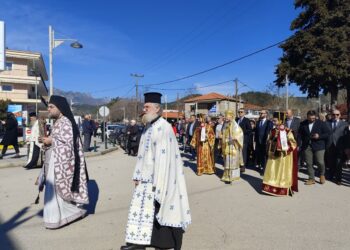 Η εορτή του Αγίου ενδόξου Μεγαλομάρτυρος Θεοδώρου του Τύρωνος στο Μουζάκι
