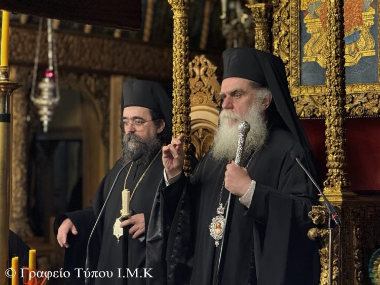 Ὁ Μητροπολίτης Ἄρτης στὸν Κατανυκτικὸ Ἑσπερινὸ στὴν Ἱερὰ Μητρόπολη Καστορίας