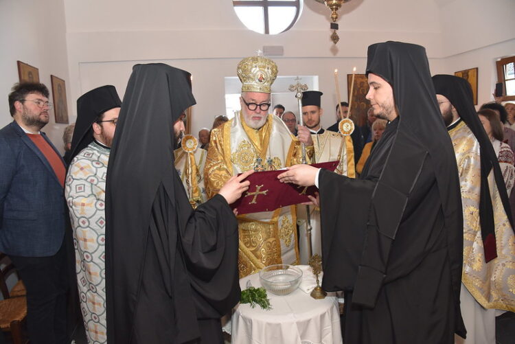 Θυρανοίξια και χειροτονία πρεσβυτέρου στην Ιερά Μητρόπολη Βελγίου