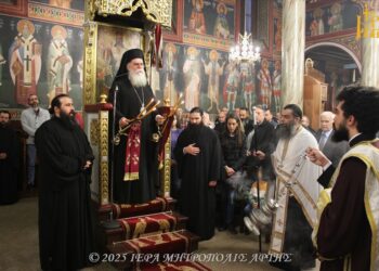 Κατανυκτικός Εσπερινός στον Άγιο Γεώργιο πόλεως Άρτης