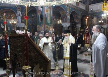 Η Δ΄ Στάση των Χαιρετισμών στην Μητρόπολη Άρτης