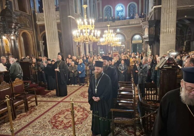 Ο ΜΗΤΡΟΠΟΛΙΤΗΣ ΘΕΣΣΑΛΟΝΙΚΗΣ ΣΤΟΝ ΔΕΥΤΕΡΟ ΚΑΤΑΝΥΚΤΙΚΟ ΕΣΠΕΡΙΝΟ ΤΗΣ Ι.Μ. ΧΑΛΚΙΔΟΣ