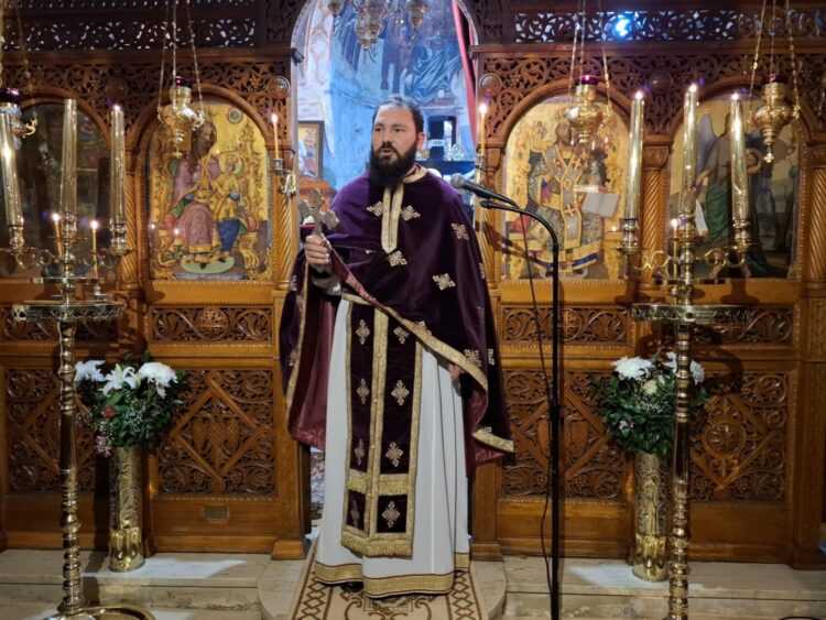 Προηγιασμένη Θεία Λειτουργία στην Ιερά Μονή Αγίου Νικολάου Άνω Βάθειας
