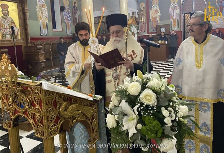 Η Β΄ Στάση των Χαιρετισμών στην Ενορία Διχομοιρίου Άρτης