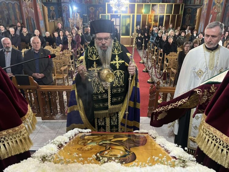 Γ’ Στάση των Χαιρετισμών σε Μύρα (Παναγία Κριτσιλαριώτισσα) και Στεφανοβίκειο