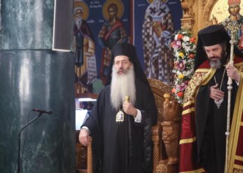 Δισαρχιερατικός Εσπερινός  στον Καθεδρικό Ναό Ευαγγελισμού της Θεοτόκου Λαμίας