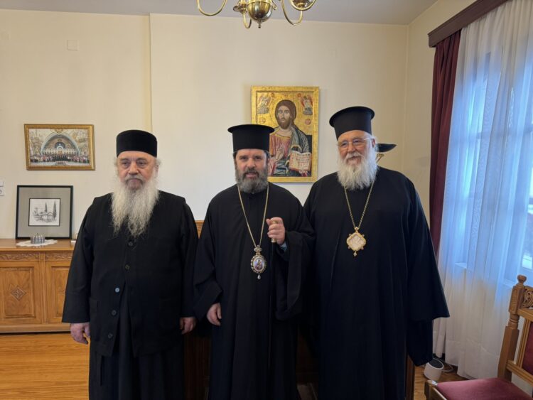 ΜΕ ΤΟΝ ΝΕΟ ΑΡΧΙΕΠΙΣΚΟΠΟ ΑΛΒΑΝΙΑΣ ΣΥΝΑΝΤΗΘΗΚΕ Ο ΜΗΤΡΟΠΟΛΙΤΗΣ ΚΕΡΚΥΡΑΣ