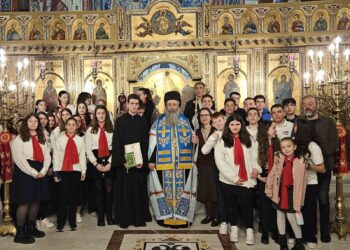 Mαθητές του Μουσικού Σχολείου Κατερίνης έψαλλαν στις Ακολουθίες των Χαιρετισμών  στην Ιερά Μητρόπολη Κίτρους