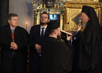 Η Α’ Στάση των Χαιρετισμών προς την Υπεραγία Θεοτόκο στο Φανάρι