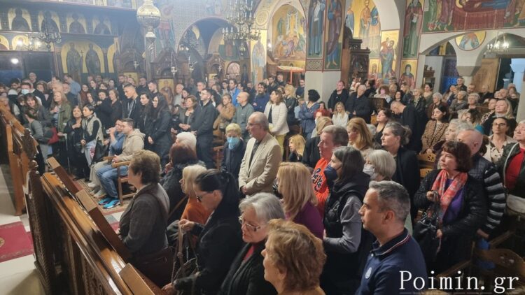 Κατακλίστηκε ο Ι.Ν. Αγίων Τιμοθέου και Μαύρας με πιστούς για να ακούσουν τον Γέροντα Νεκτάριο Μουλατσιώτη
