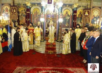 Λαμπρός εορτασμός του Ευαγγελισμού της Θεοτόκου και της Εθνικής μας επετείου στον Μητροπολιτικό Ναό Σπάρτης