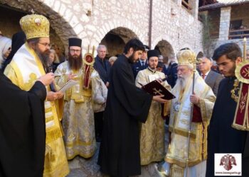 Κυριακή της Ορθοδοξίας στην πανηγύρισασα Ι.Μ. Αγίων Τεσσαράκοντα – ΧΕΙΡΟΤΟΝΙΑ ΠΡΕΣΒΥΤΕΡΟΥ