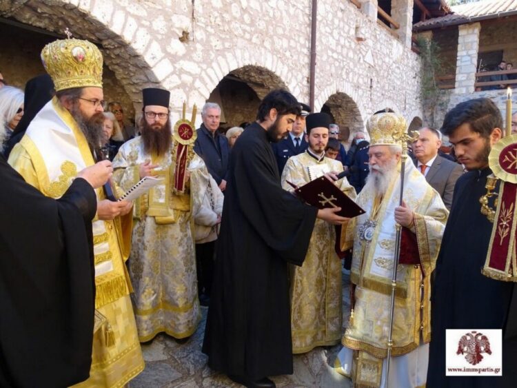 Κυριακή της Ορθοδοξίας στην πανηγύρισασα Ι.Μ. Αγίων Τεσσαράκοντα – ΧΕΙΡΟΤΟΝΙΑ ΠΡΕΣΒΥΤΕΡΟΥ