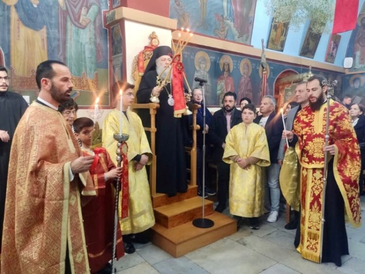 Ο Εσπερινός της εορτής του Αγ. Γεωργίου στον Κινίδαρο της Νάξου