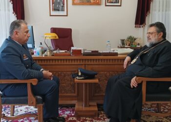 Στον Μητροπολίτη Μεσσηνίας ο νέος Διοικητής της 120 ΠΕΑ