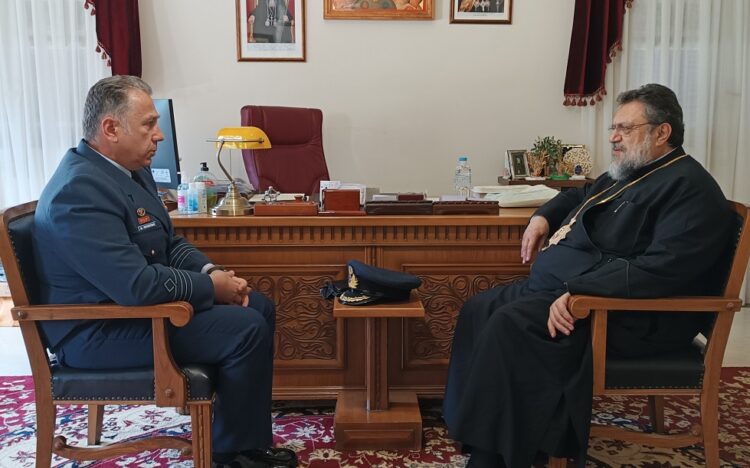 Στον Μητροπολίτη Μεσσηνίας ο νέος Διοικητής της 120 ΠΕΑ