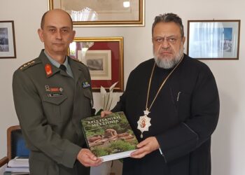 Στον Μητροπολίτη Μεσσηνίας ο νέος Διοικητής του 9 ου ΣΠ-ΚΕΝ Καλαμάτας