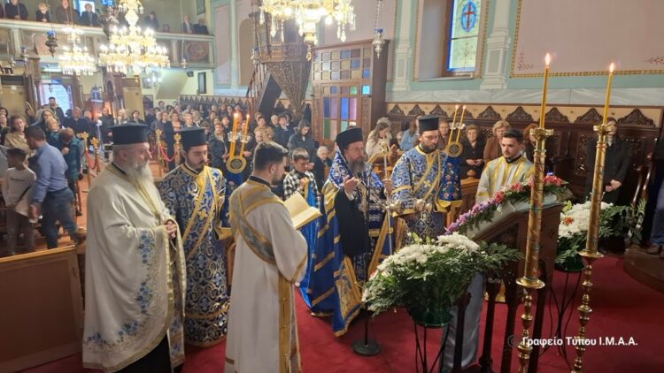 Ο Ακάθιστος Ύμνος στη Βόνιτσα Αιτωλοακαρνανίας