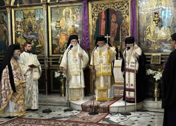 Ε΄ Κυριακή των Νηστειών στην Μητρόπολη Καλαβρύτων