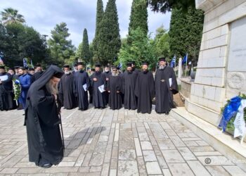 Ο Μητροπολίτης Χίου στην Ι. Μ. Αιτωλοακαρνανίας