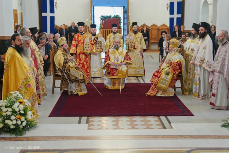 Εορτάστηκε η μνήμη των Αγίων Δισχιλίων Ναουσαίων Νεομαρτύρων και η 203η επέτειος του Ολοκαυτώματος της Ναούσης