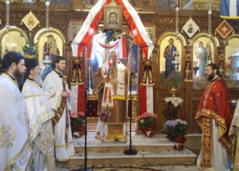 Η εορτή του Αγίου Γεωργίου του Τροπαιοφόρου στη Γιάννουλη Λάρισας