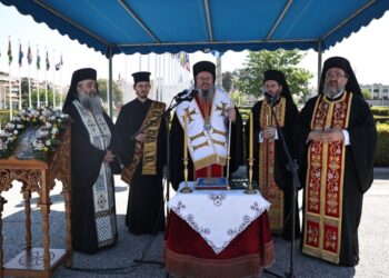 Δοξολογία στην 1η Στρατιά για την εορτή του Αγίου Γεωργίου