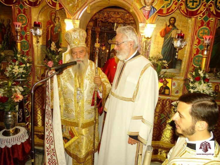 Χειροτονία Διακόνου από τον Μητροπολίτη Σπάρτης