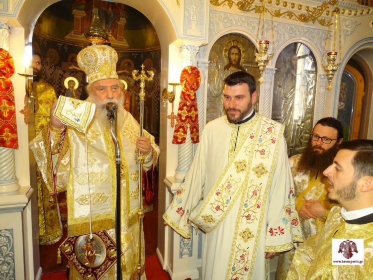 Χειροτονία Διακόνου στην πανήγυρη της Ενορίας Κοκκινόραχης για την Παναγία Δακρυρροούσα