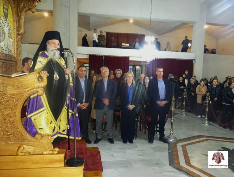 Το Τροπάριο της Κασσιανής από τον Μ.Ο.Σ. στον Ι.Ν. Αγίου Βασιλείου Σπάρτης