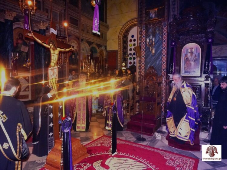 Η ακολουθία των Αχράντων Παθών στη Σπάρτη