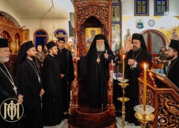 Μεγάλη Τρίτη  εσπέρας στην Ιερά Μητρόπολη Θεσσαλονίκης