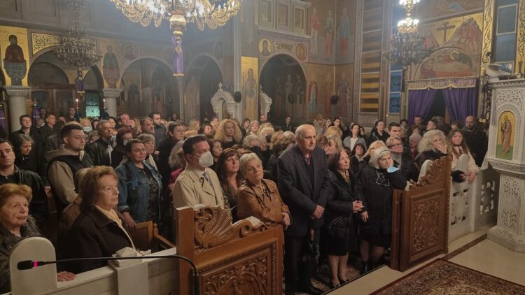 Ο Γέροντας Νεκτάριος στον Ε΄ Κατανυκτικό Εσπερινό στην Πεύκη