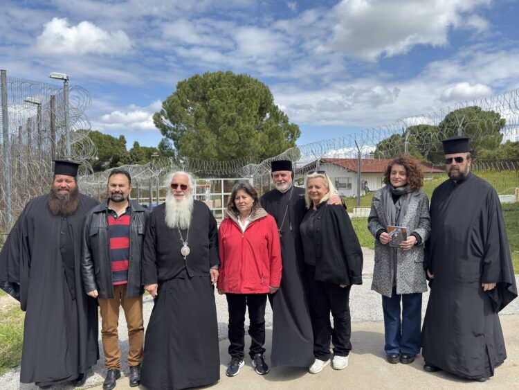 Επίσκεψη Μητρ. Θηβών στις Φυλακές Ελεώνα