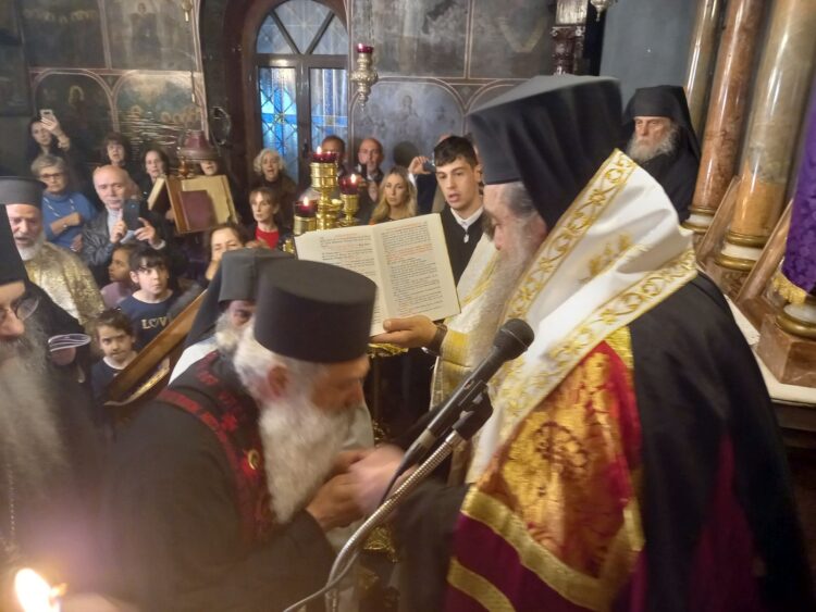 Ἀκολουθία Μικροῦ Ἀγγελικοῦ Σχήματος στὴν Ι. Μ. Χίου