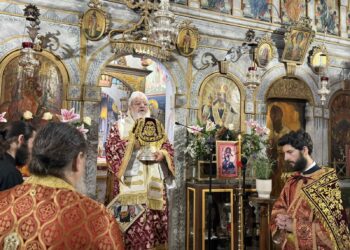 Ο ΜΗΤΡΟΠΟΛΙΤΗΣ ΒΡΕΣΘΕΝΗΣ ΣΤΗΝ ΠΑΛΑΙΟΚΑΣΤΡΙΤΣΑ