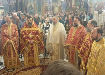 Τιμή στον Τροπαιοφόρο – Πανηγυρικός Εσπερινός στον Ι.Ν. Αγίου Γεωργίου Καρέα