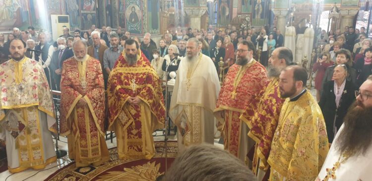 Τιμή στον Τροπαιοφόρο – Πανηγυρικός Εσπερινός στον Ι.Ν. Αγίου Γεωργίου Καρέα