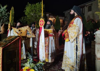 Χριστός Ανέστη από τα Άγια Μετέωρα – Λαμπρή Ανάσταση στην Ιερά Μονή Βαρλαάμ