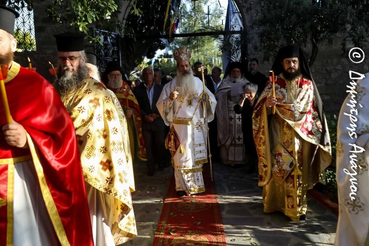 Ο Φθιώτιδος Συμεών για τον Άγιο Γέωργιο σε Ν. Άμπλιανη, Μύλους, Καστρί, Λιανοκλάδι και Μαλεσίνα