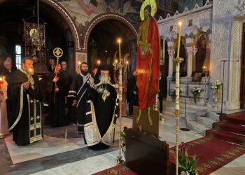 Η Ακολουθία του Νυμφίου στην Μητρόπολη Κορίνθου